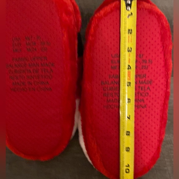 DanDee Collectors Choice Santa Slippers- size Medium 7-8 - Picture 7 of 9